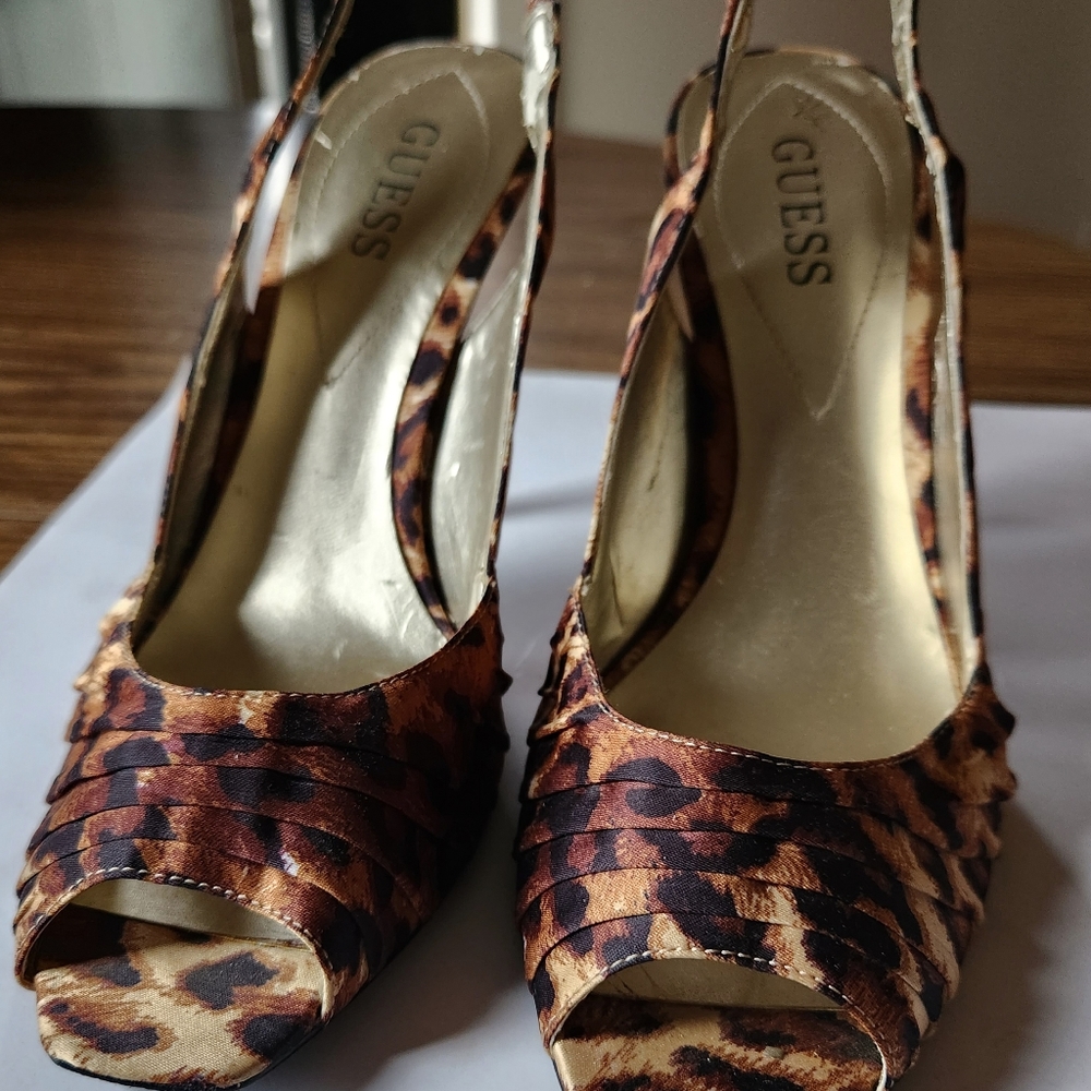 Guess by Marciano Leopard Heels